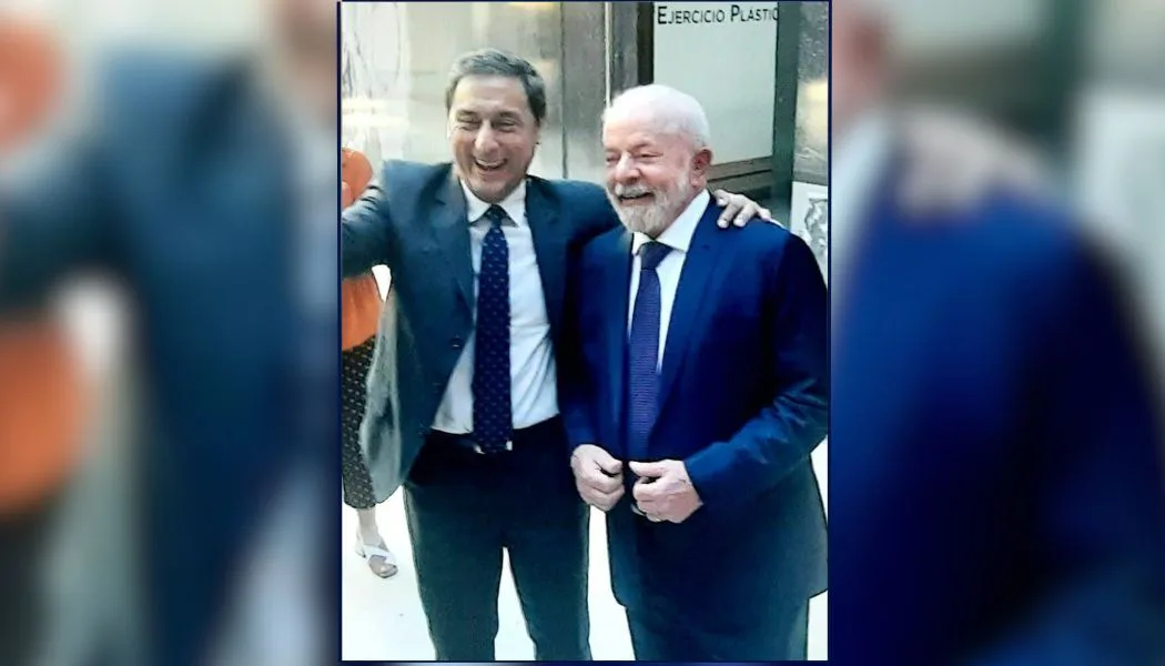 Carlos Silva Neder felicitó a Lula da Silva por su triunfo en Brasil: “Un verdadero líder”