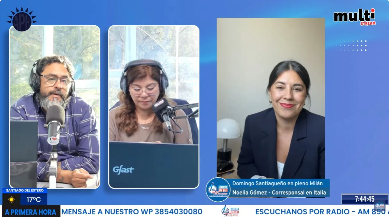 “Me trasladó a Santiago”: la emoción de Noelia Gómez al escuchar a Peteco en Italia