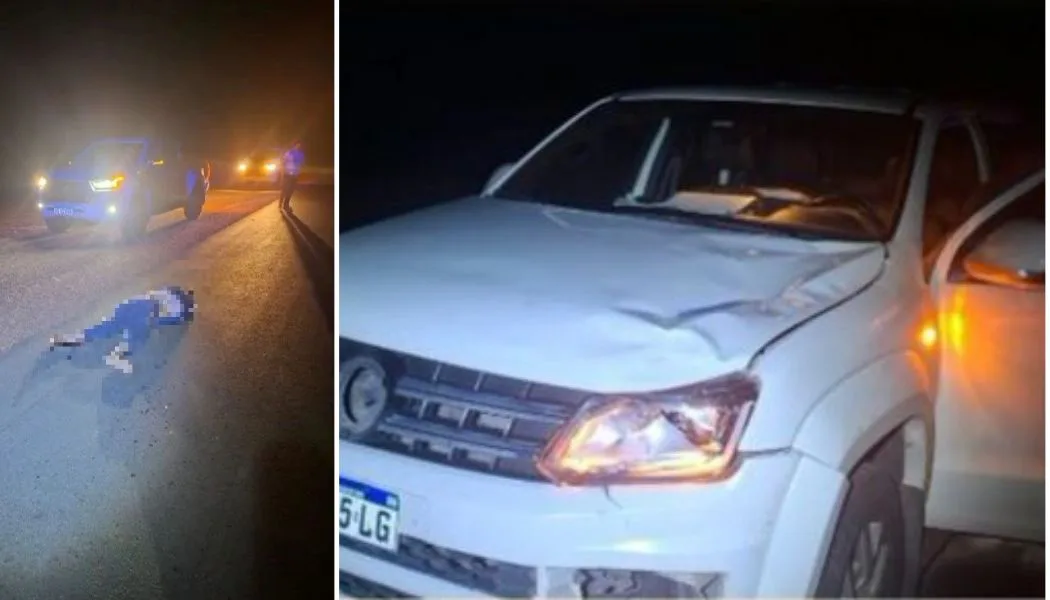Tragedia en Ruta Provincial 1: una camioneta atropelló y mató a un peatón