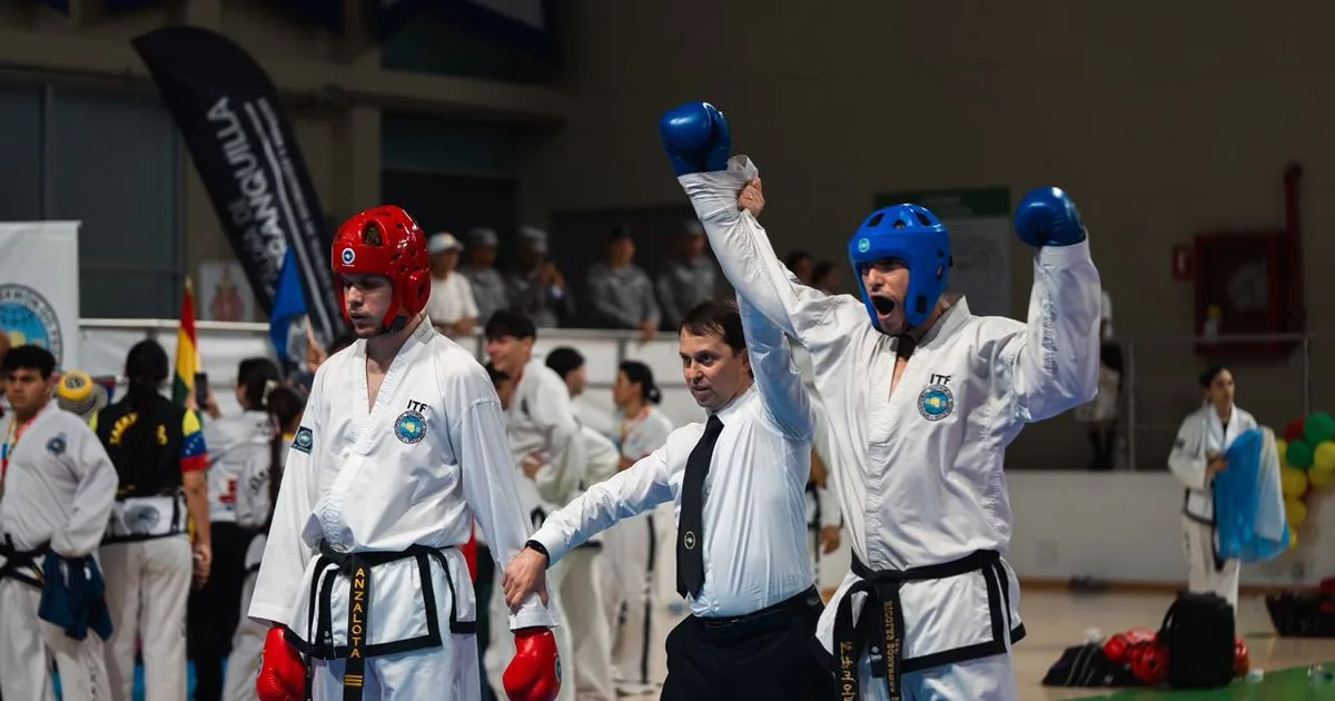 El santiagueño Nicolás Bonahora hizo historia y se consagró campeón panamericano de taekwondo en Colombia