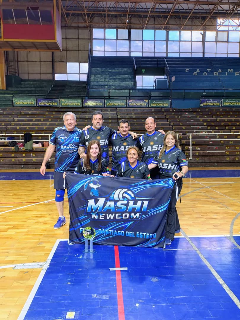 Mashi Newcom de Frías se lució en Catamarca y se consagró campeón en la categoría +50