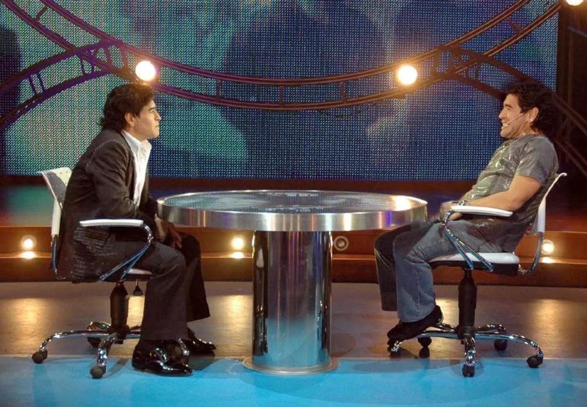 Maradona cumpliría 66 años: la inolvidable entrevista en la que habló consigo mismo y emocionó a todos