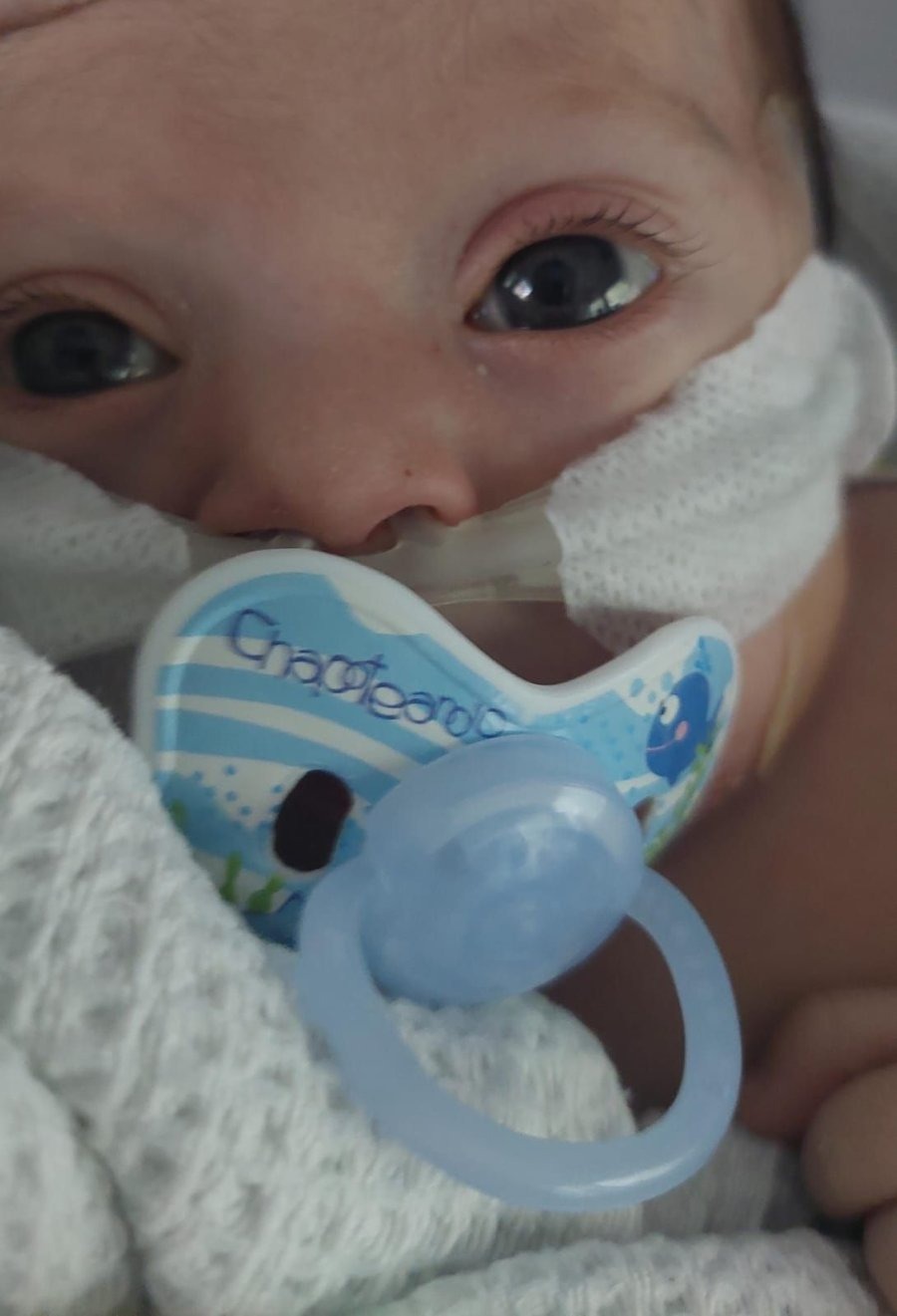 Piden cadena de oración por Nachito, un bebé en estado crítico