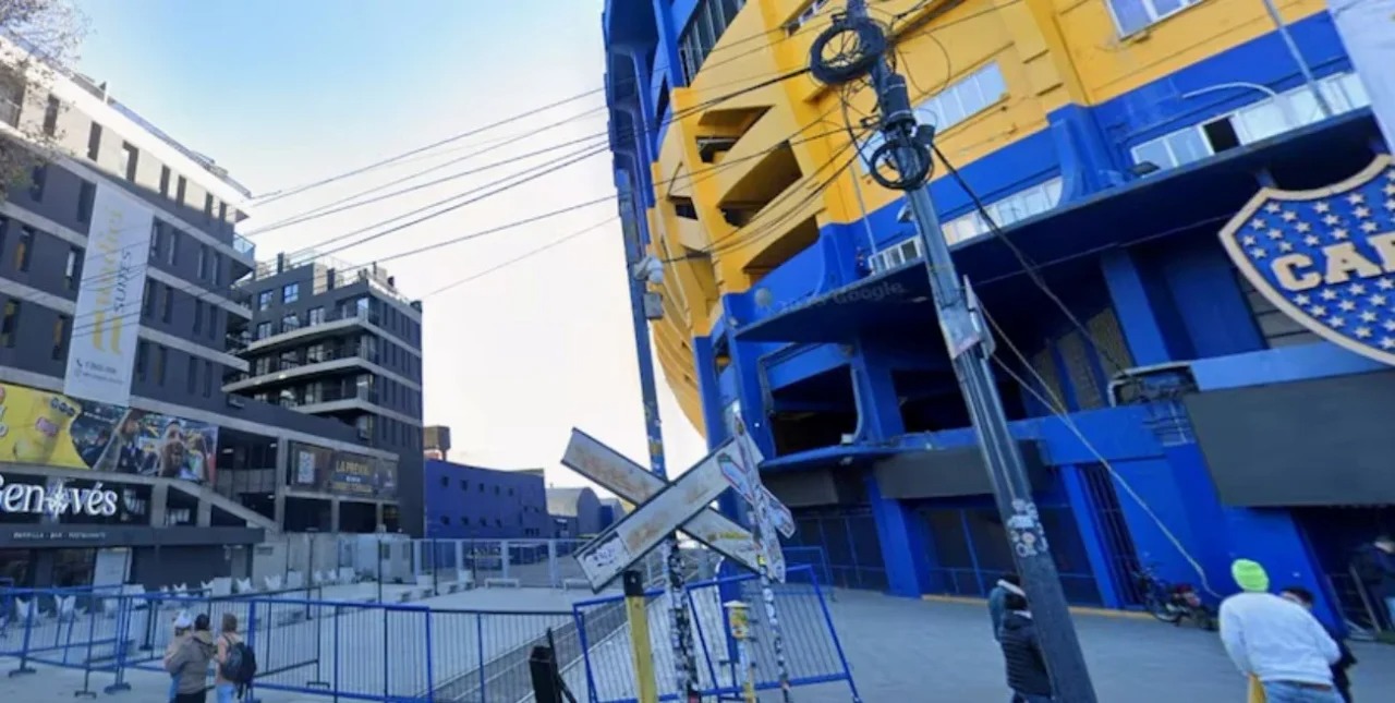 Alerta en Boca por un incendio frente a La Bombonera