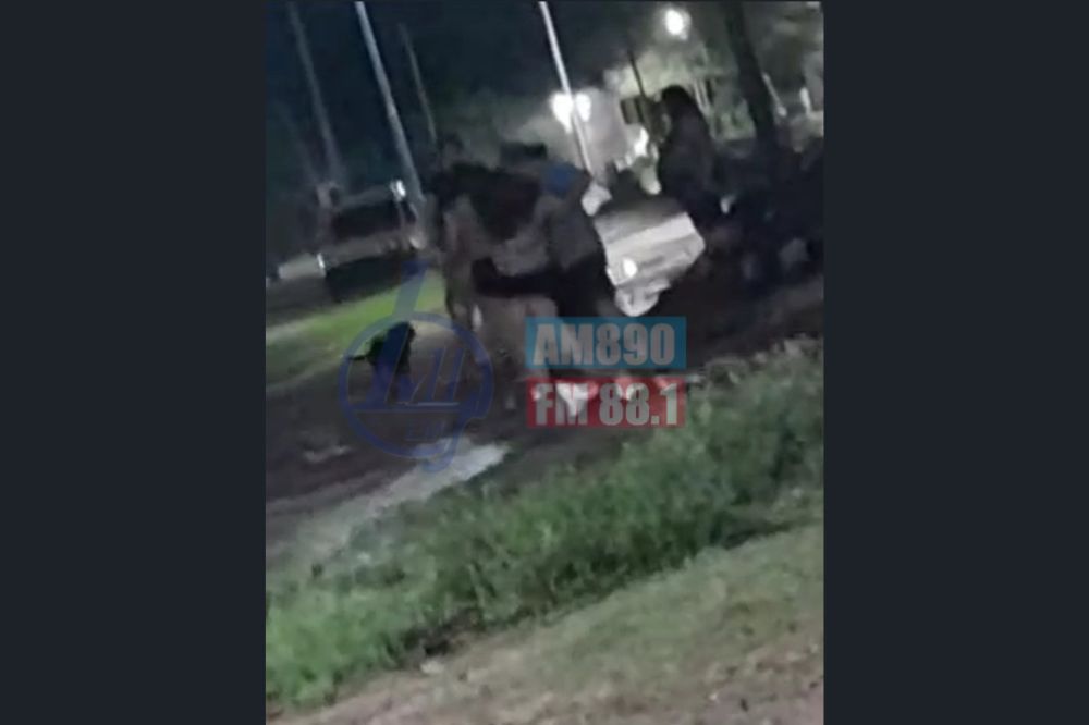 Video: santiagueña encontró a su marido con otra y la agarró a trompadas