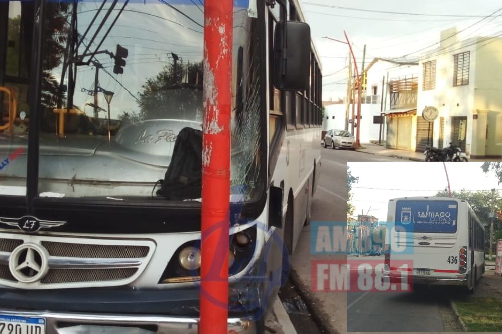 Susto con un colectivo de la Línea 112 que se quedó sin frenos