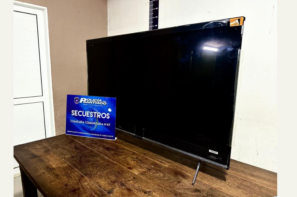 La Banda: le robó el TV a su propia tía y lo vendió por un valor muy bajo