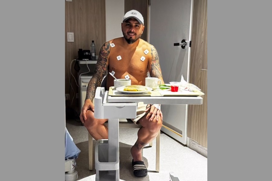 Omar Pérez recibió el alta médica tras superar un infarto