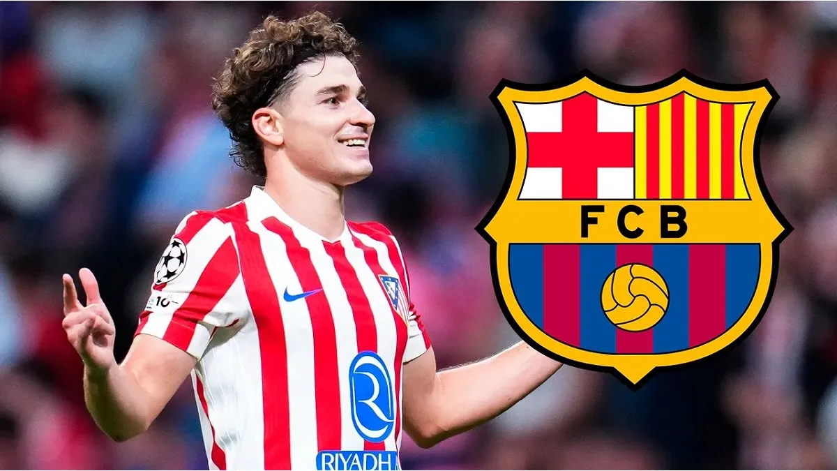 Ronald Araújo quiere a Julián Álvarez en Barcelona y el Atlético le respondió: "No es nadie para decir nada"