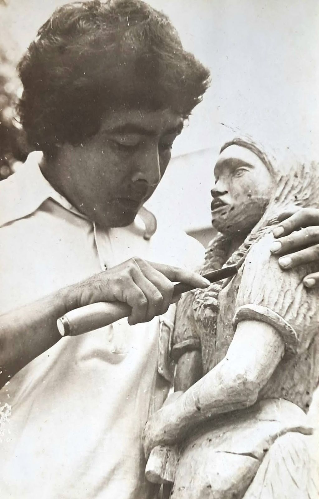 Dolor en La Banda: falleció el artesano y escultor Roberto Benavidez