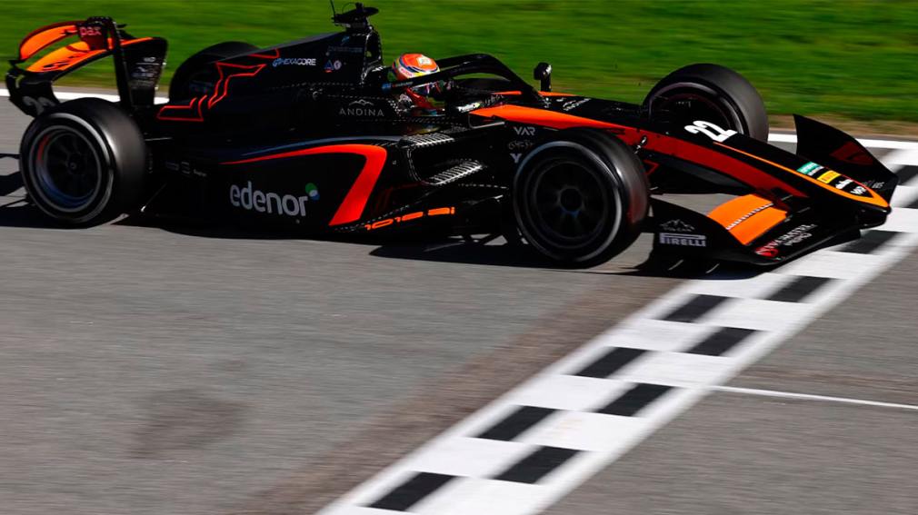 Nicolás Varrone sorprendió en Barcelona: fue segundo en los entrenamientos de Fórmula 2 y marcó el ritmo previo a Australia