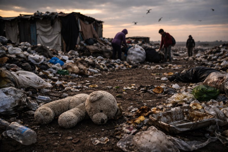 INFORME EXCLUSIVO NUEVO DIARIO: Cuando el basural deja de ser "paisaje" y se convierte en mesa profana del hambre