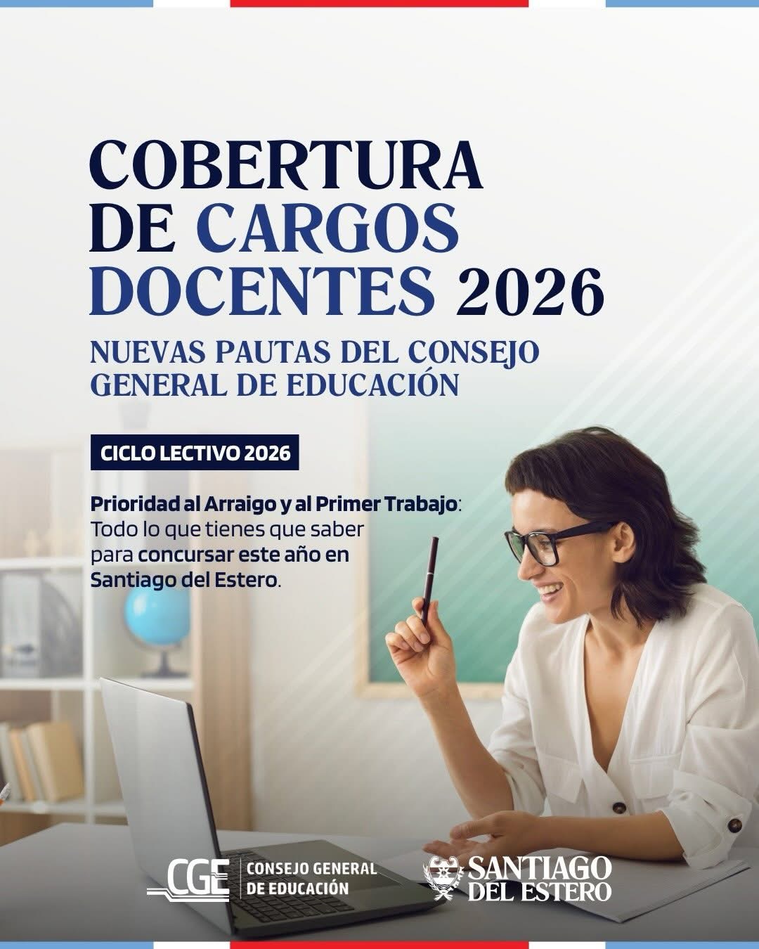 Educación y Arraigo 2026: priorizan a docentes locales en la cobertura de cargos