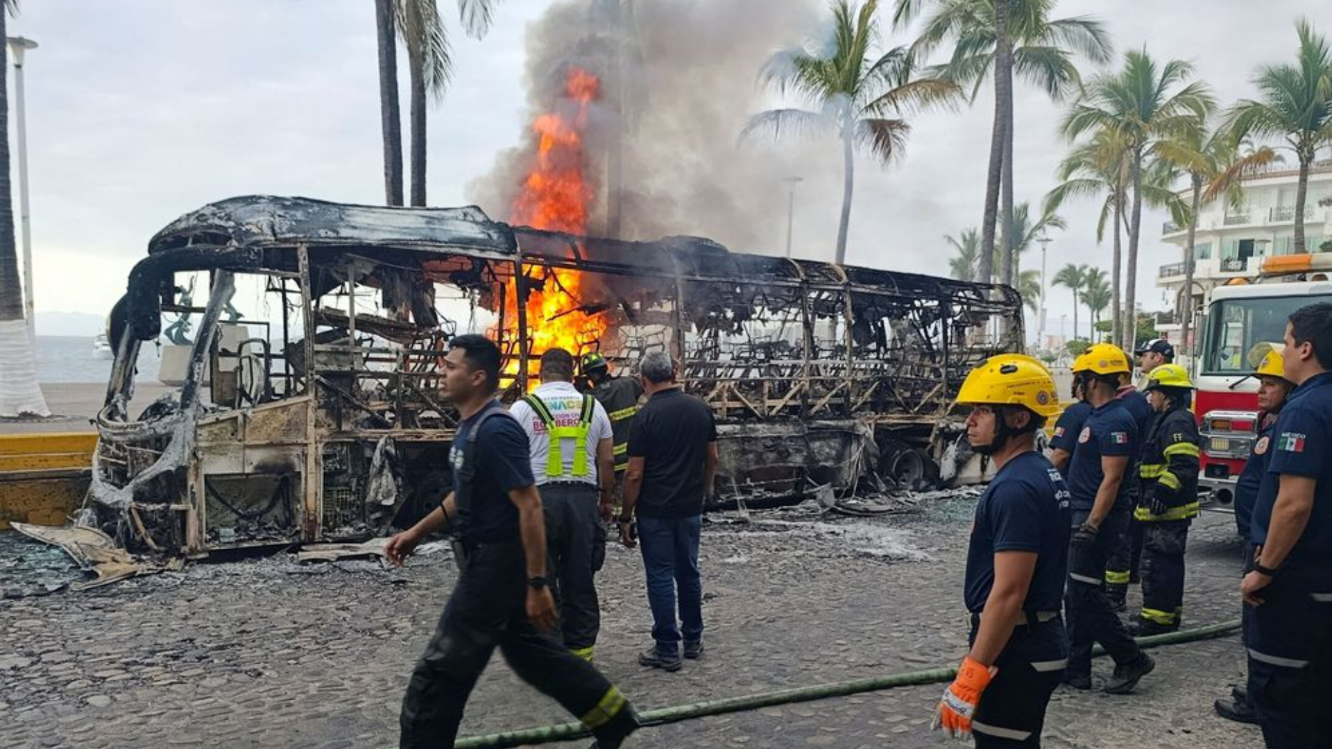 Ola de violencia en México tras la muerte de "El Mencho": piquetes, tiroteos, quema de vehículos y 14 fallecidos