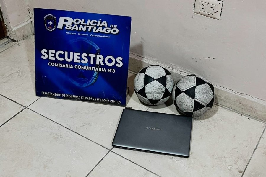 Golpe en la cancha “La Terraza”: entraron a robar y quedaron filmados