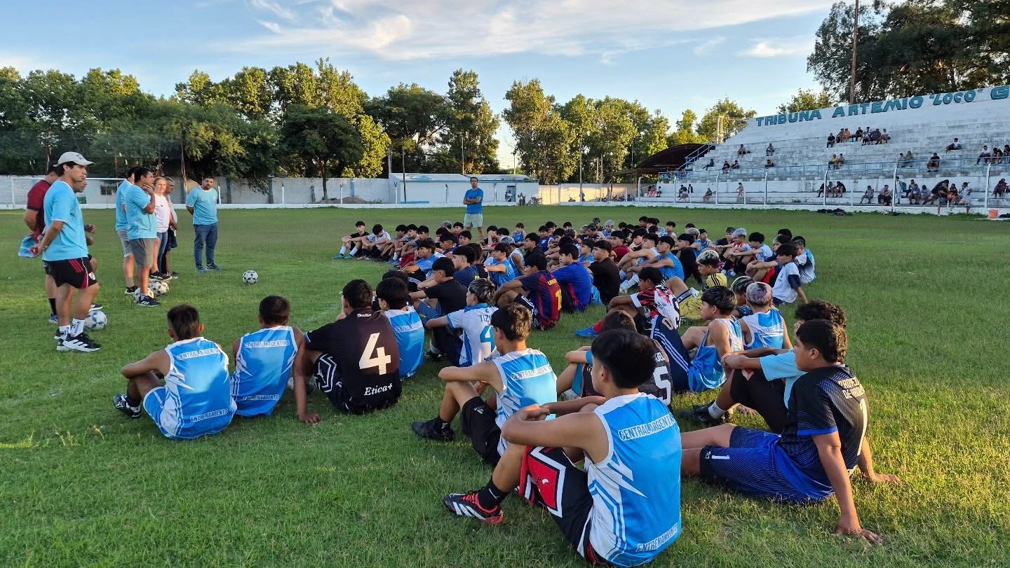 Semillero en marcha en Central Argentino: comenzaron las pruebas y entrenamientos