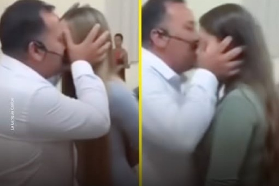 Pastor causa indignación al besar a jóvenes para "sacarles el mal"
