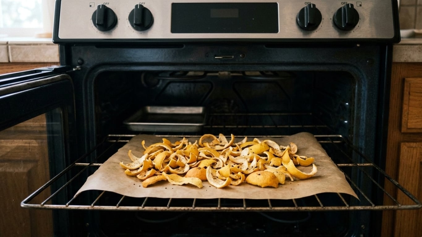 Un truco simple y natural: por qué recomiendan dejar cáscaras de limón en el horno