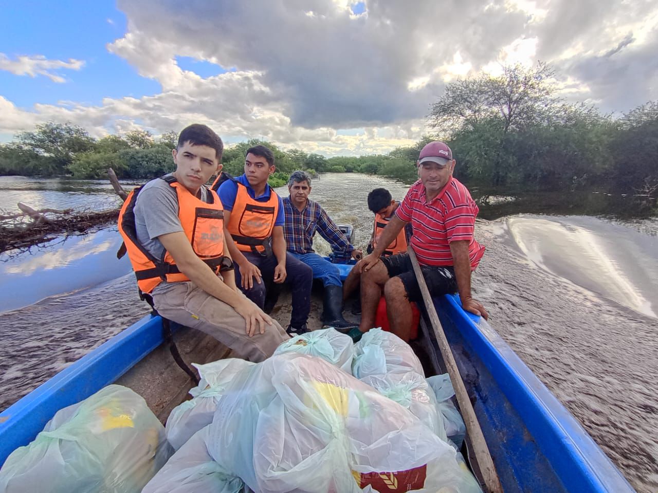 El Gobierno provincial refuerza el operativo de ayuda a familias afectadas por el temporal