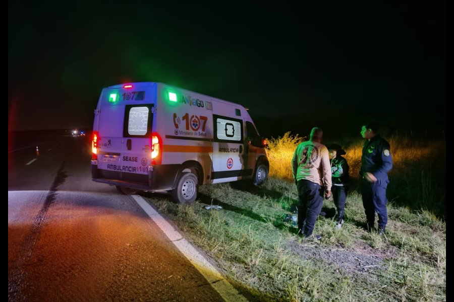 Trágico accidente en la Ruta 16: un ciclista murió tras ser embestido por un automóvil