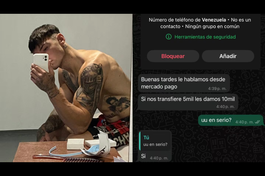 Intentaron estafarlo por WhatsApp y su respuesta se volvió viral: “El peor intento del universo”