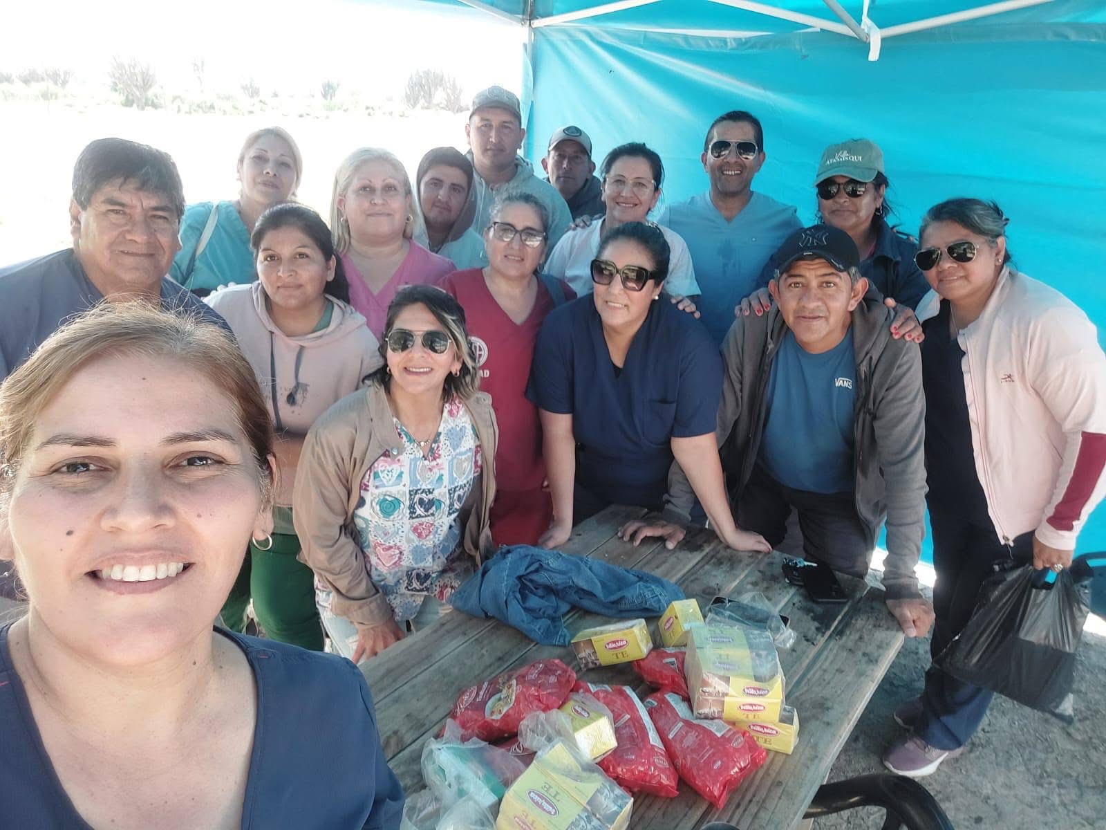 El Hospital de Villa Atamisqui desplegó un operativo sanitario en parajes aislados por las lluvias