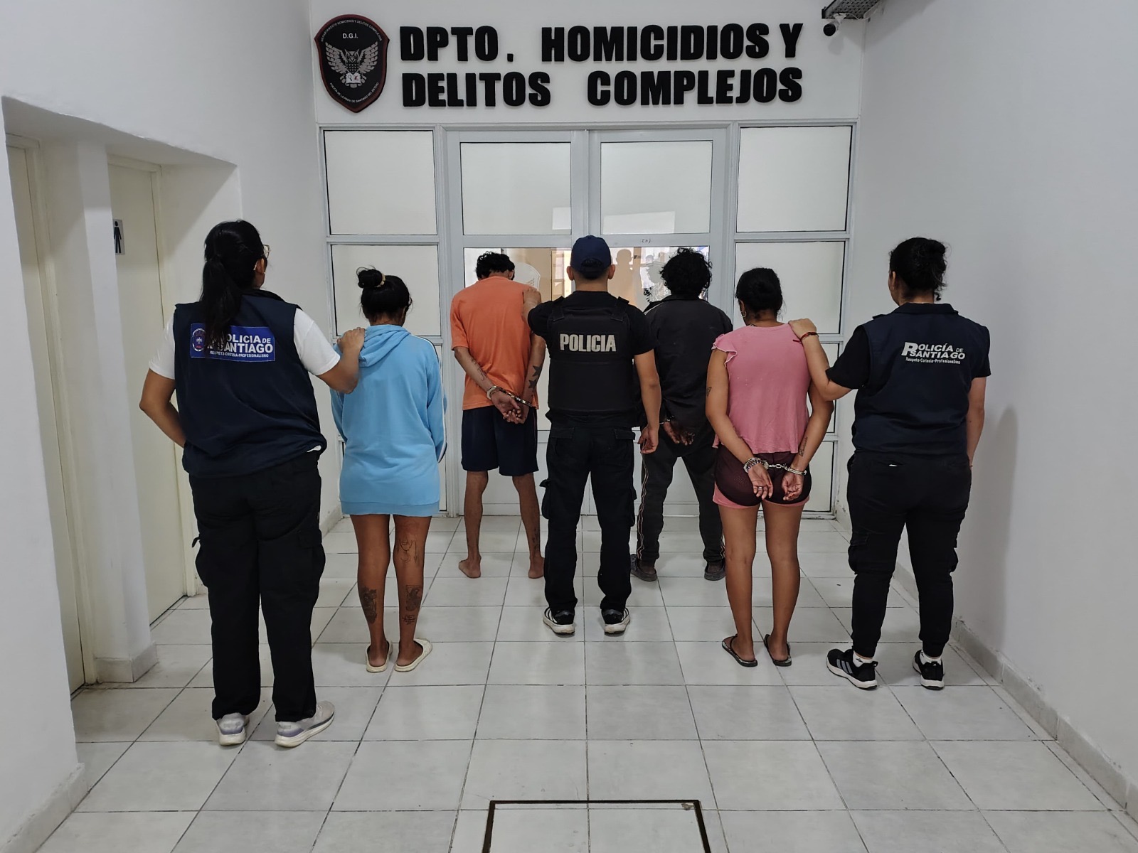 Cuatro detenidos en La Banda por amenazar a testigos de un homicidio