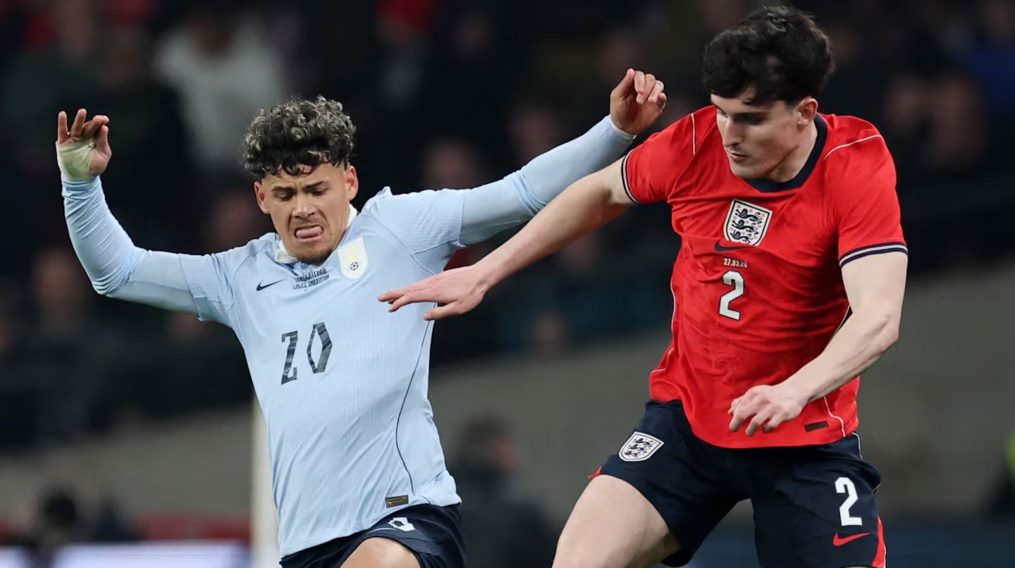 Uruguay empató 1-1 con Inglaterra en uno de los amistosos más atrapantes antes del Mundial 2026