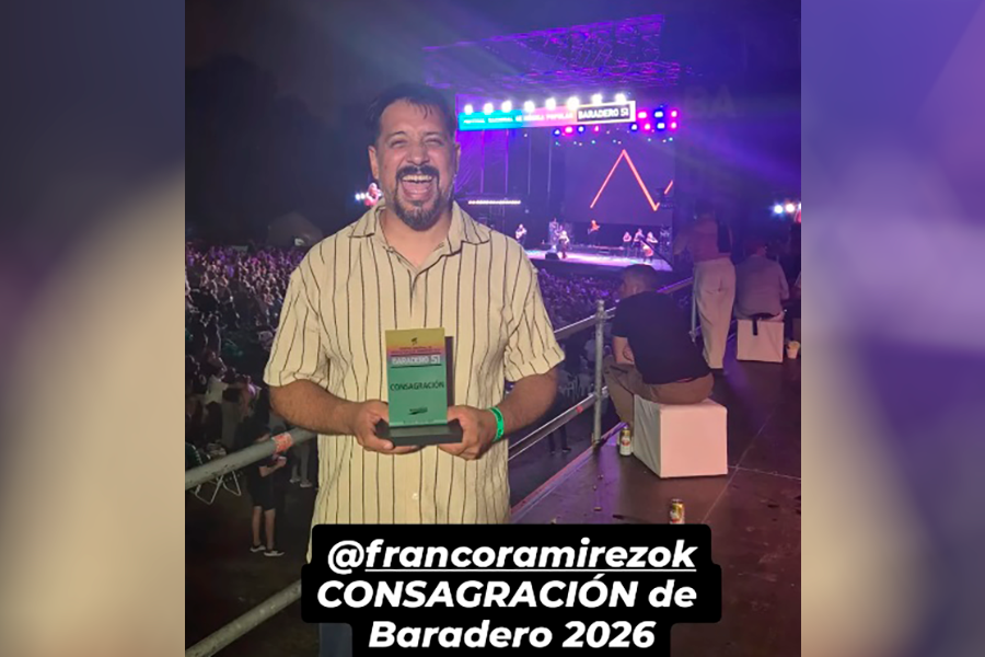 Orgullo santiagueño: Franco Ramírez se consagró como la gran revelación del Festival de Baradero 2026