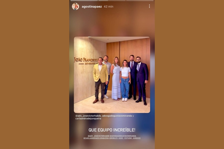 Agostina Páez agradeció el apoyo recibido en Brasil y se prepara para regresar a la Argentina