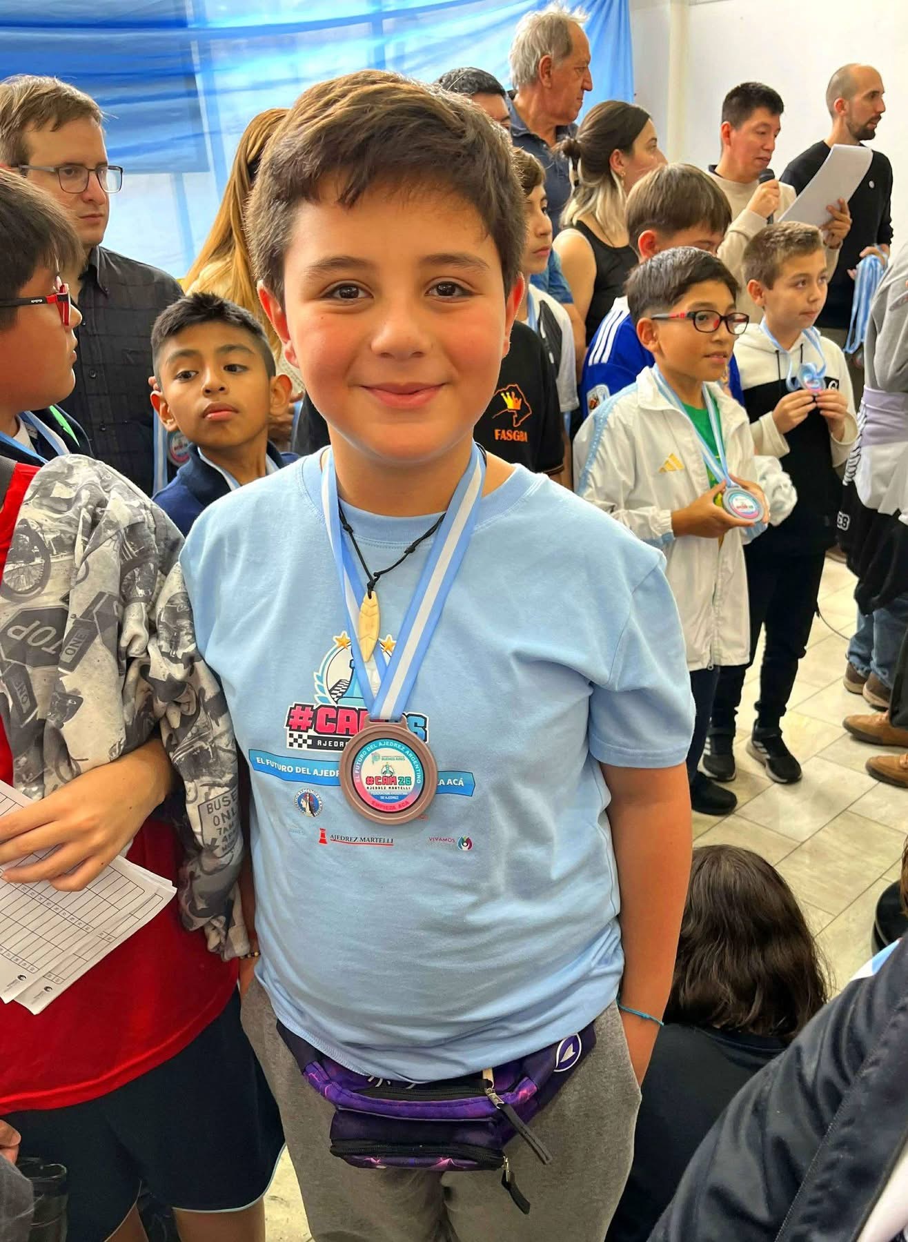 Gael Nallar brilló en el Campeonato Argentino de Ajedrez