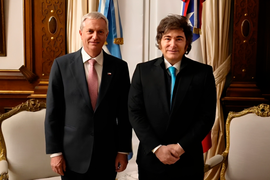Cumbre en la Rosada: Javier Milei recibe al presidente chileno José Antonio Kast