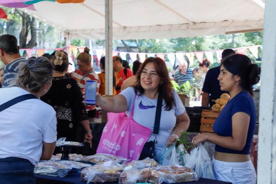 La Feria Itinerante llevó color y producción local al Parque Güemes