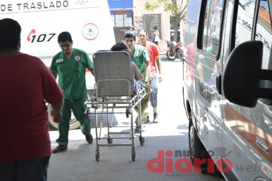 Conmoción: intentan salvarlo tras ingerir 30 clonazepam y hacerse corte en un brazo