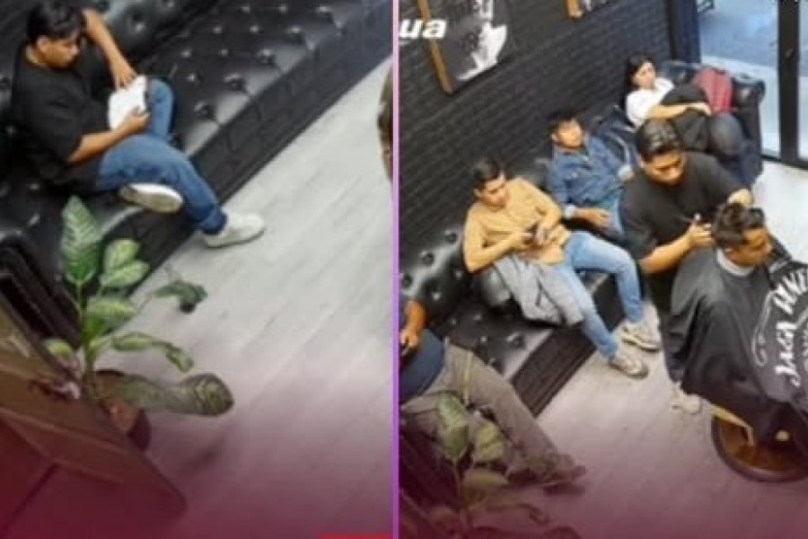 Peluquero leía la Biblia porque no tenía clientes y al rato su negocio se llenó