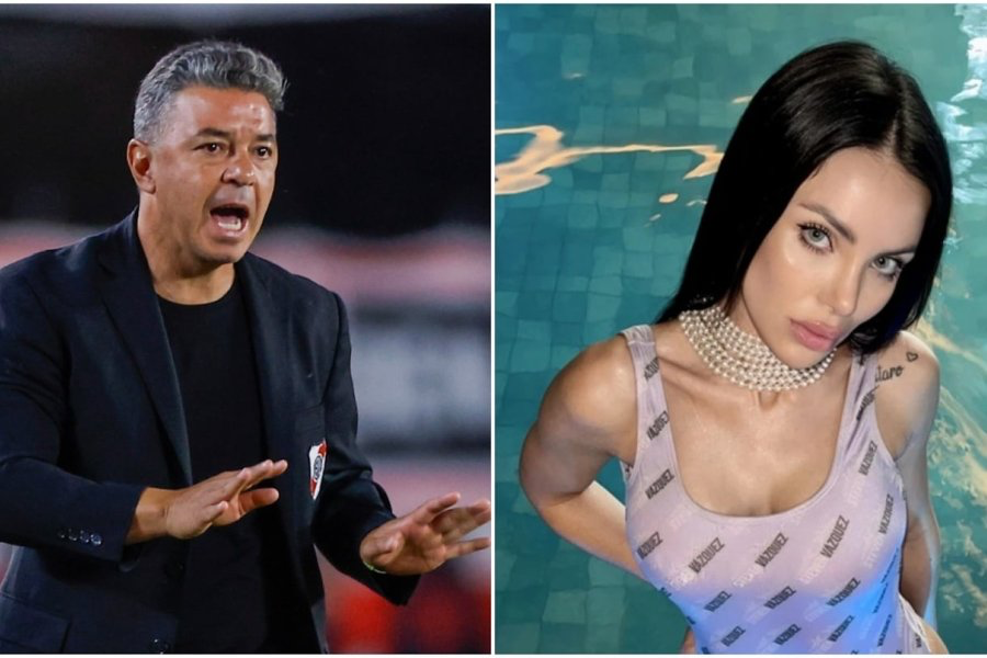 El romance de Gallardo con una modelo 22 años menor que salió a la luz