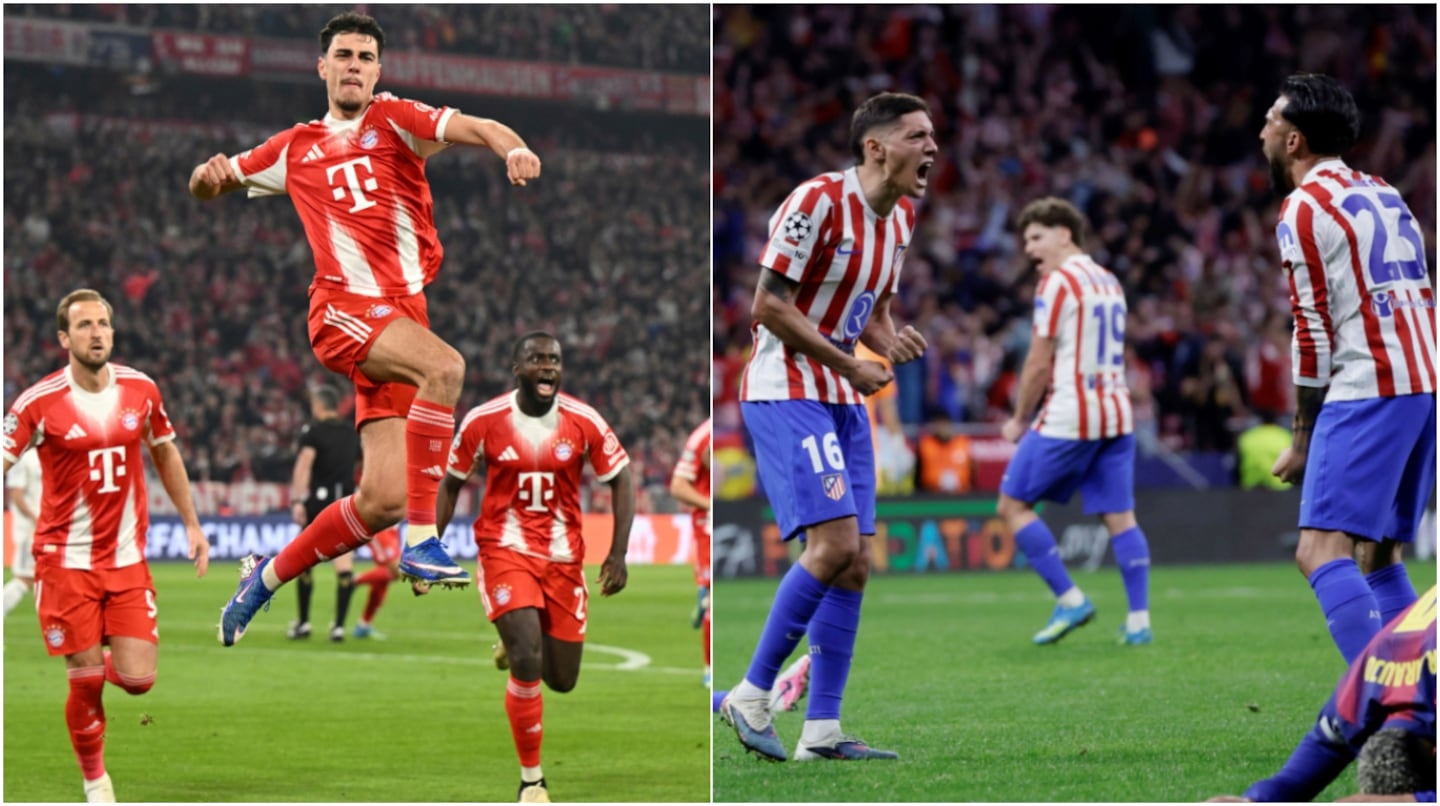 Sin Real Madrid ni Barcelona: cómo quedó el cuadro de semifinales de la Champions League y cómo son los cruces