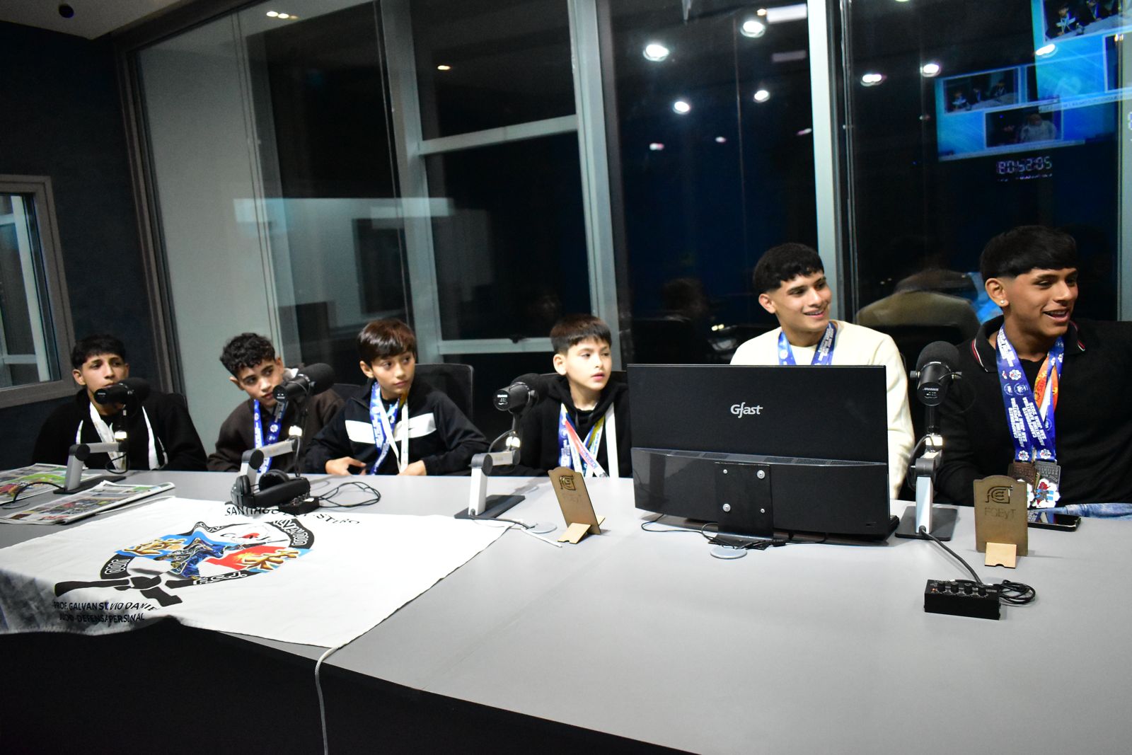 Judocas del Dojo Galván compartieron su experiencia en San Juan en “El Deportivo”