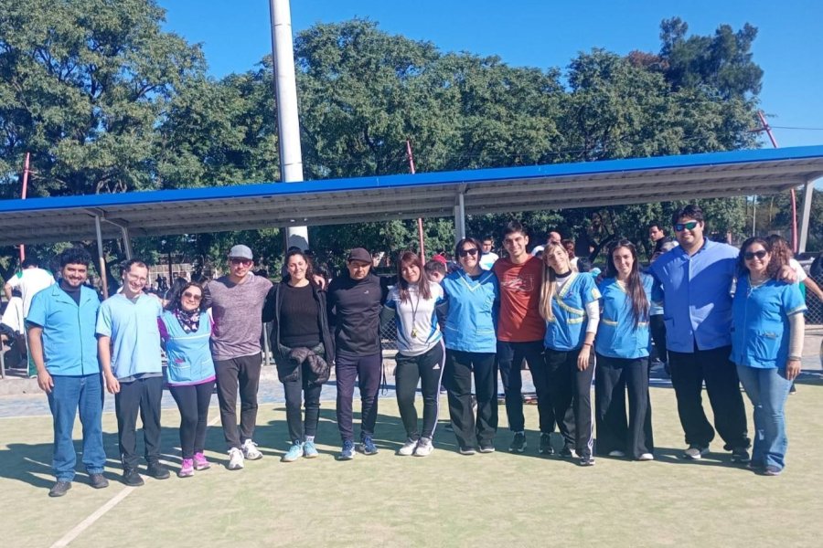 Jornada de deporte inclusivo con alumnos de la escuela ASAIM